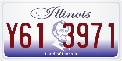 IL license plate Y613971