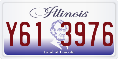 IL license plate Y613976