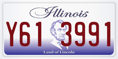IL license plate Y613991