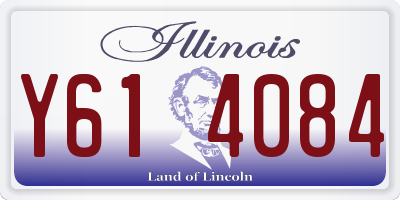 IL license plate Y614084