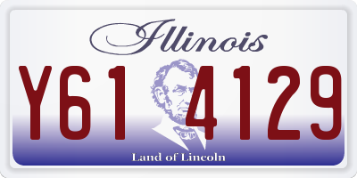 IL license plate Y614129