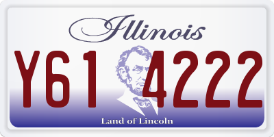 IL license plate Y614222