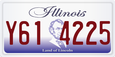 IL license plate Y614225
