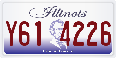 IL license plate Y614226