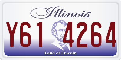 IL license plate Y614264