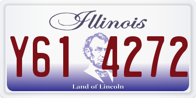 IL license plate Y614272