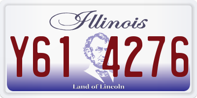 IL license plate Y614276