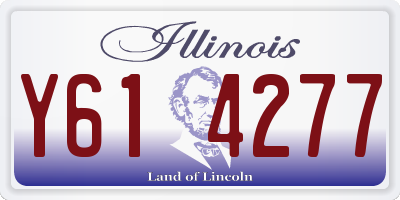 IL license plate Y614277
