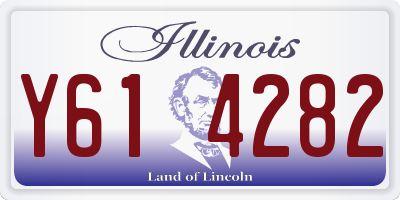IL license plate Y614282