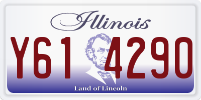 IL license plate Y614290
