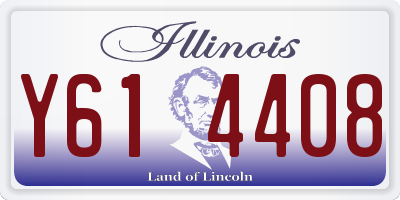 IL license plate Y614408