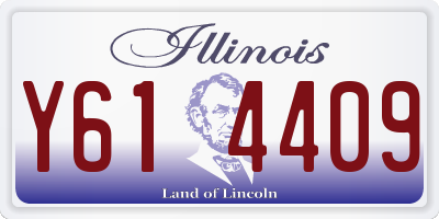 IL license plate Y614409
