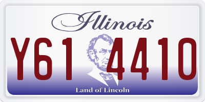 IL license plate Y614410