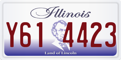 IL license plate Y614423