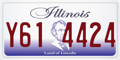IL license plate Y614424