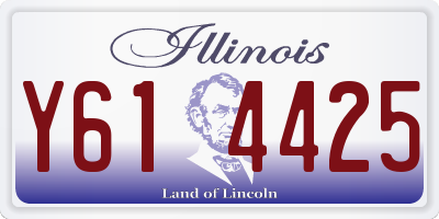 IL license plate Y614425