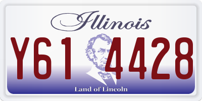 IL license plate Y614428