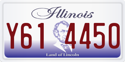 IL license plate Y614450