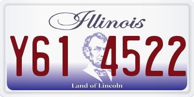 IL license plate Y614522