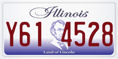 IL license plate Y614528