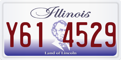 IL license plate Y614529
