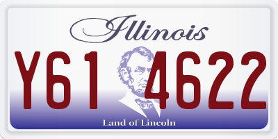 IL license plate Y614622