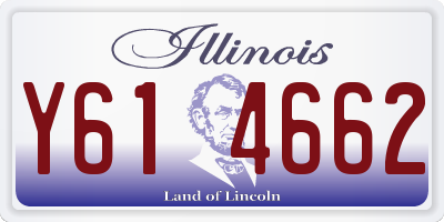 IL license plate Y614662