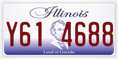 IL license plate Y614688