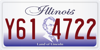 IL license plate Y614722