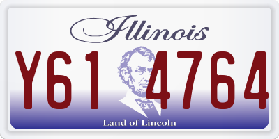 IL license plate Y614764