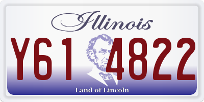 IL license plate Y614822