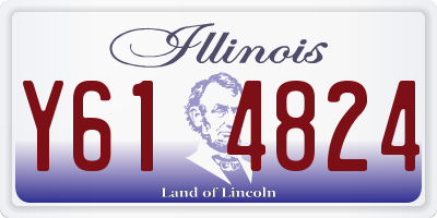 IL license plate Y614824