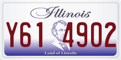 IL license plate Y614902