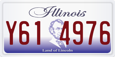 IL license plate Y614976