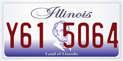 IL license plate Y615064