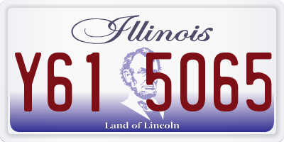 IL license plate Y615065