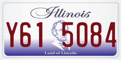 IL license plate Y615084
