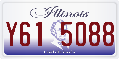 IL license plate Y615088