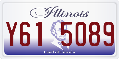 IL license plate Y615089