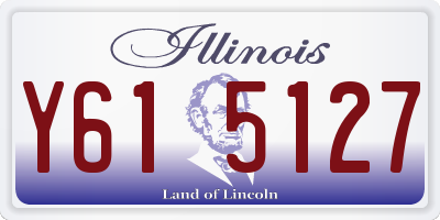 IL license plate Y615127