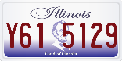 IL license plate Y615129