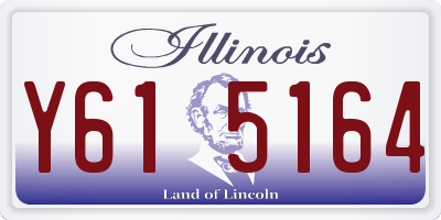 IL license plate Y615164