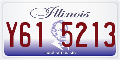 IL license plate Y615213