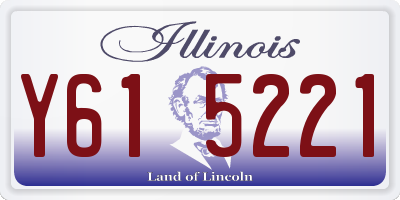 IL license plate Y615221