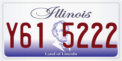 IL license plate Y615222