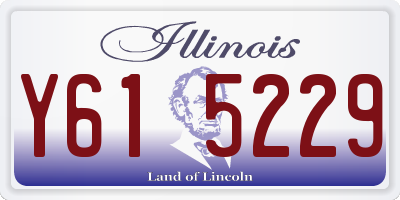 IL license plate Y615229