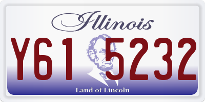 IL license plate Y615232