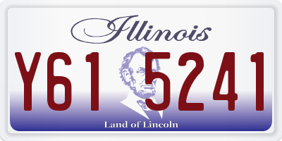 IL license plate Y615241