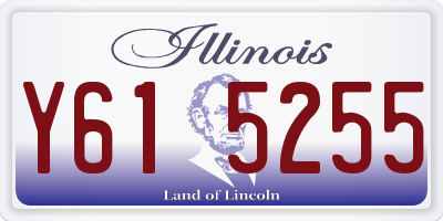 IL license plate Y615255