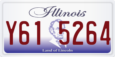 IL license plate Y615264